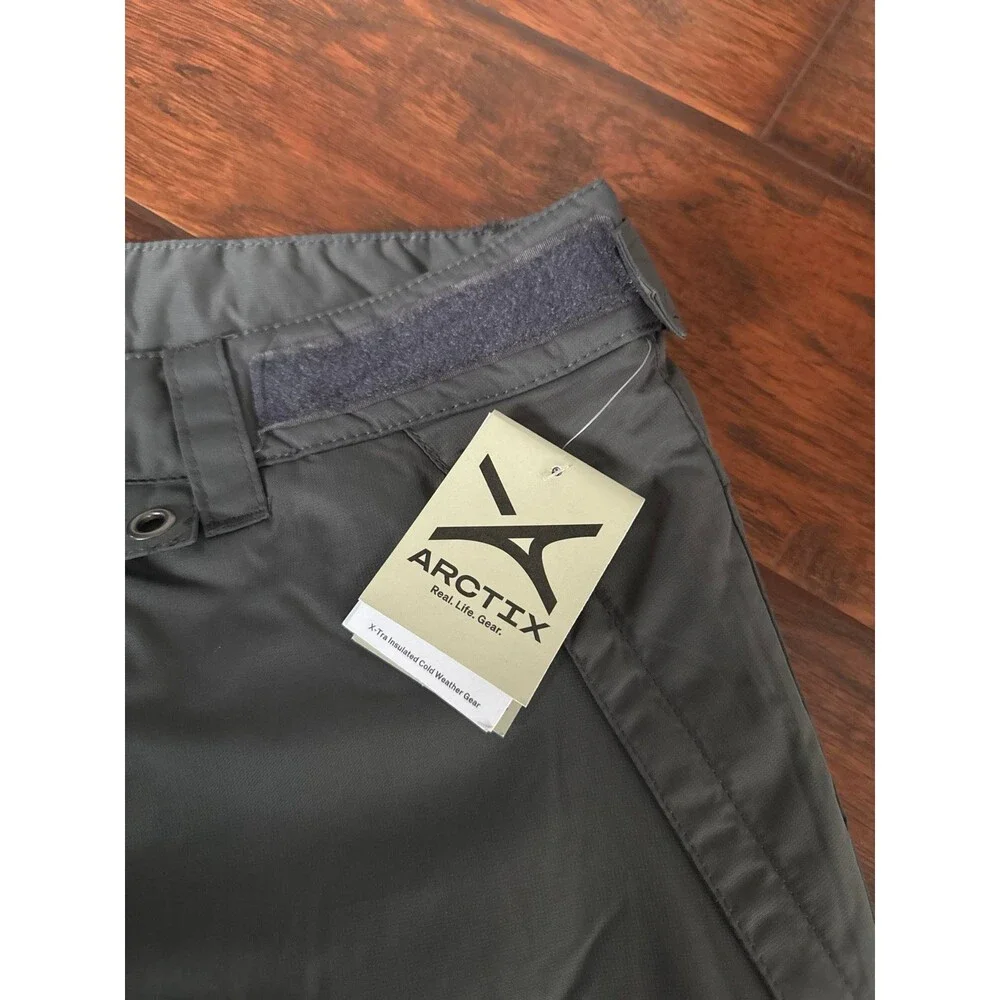 Arctix Men’s 2XL Snow Ski Pants 44-46x30 Gray Insulated Winter Snowmobile